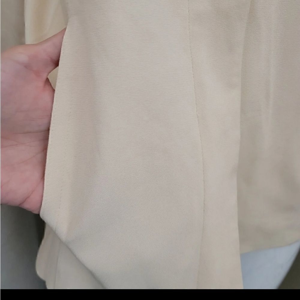 Gallant American Made button up creamy vintage top - Picture 4 of 7